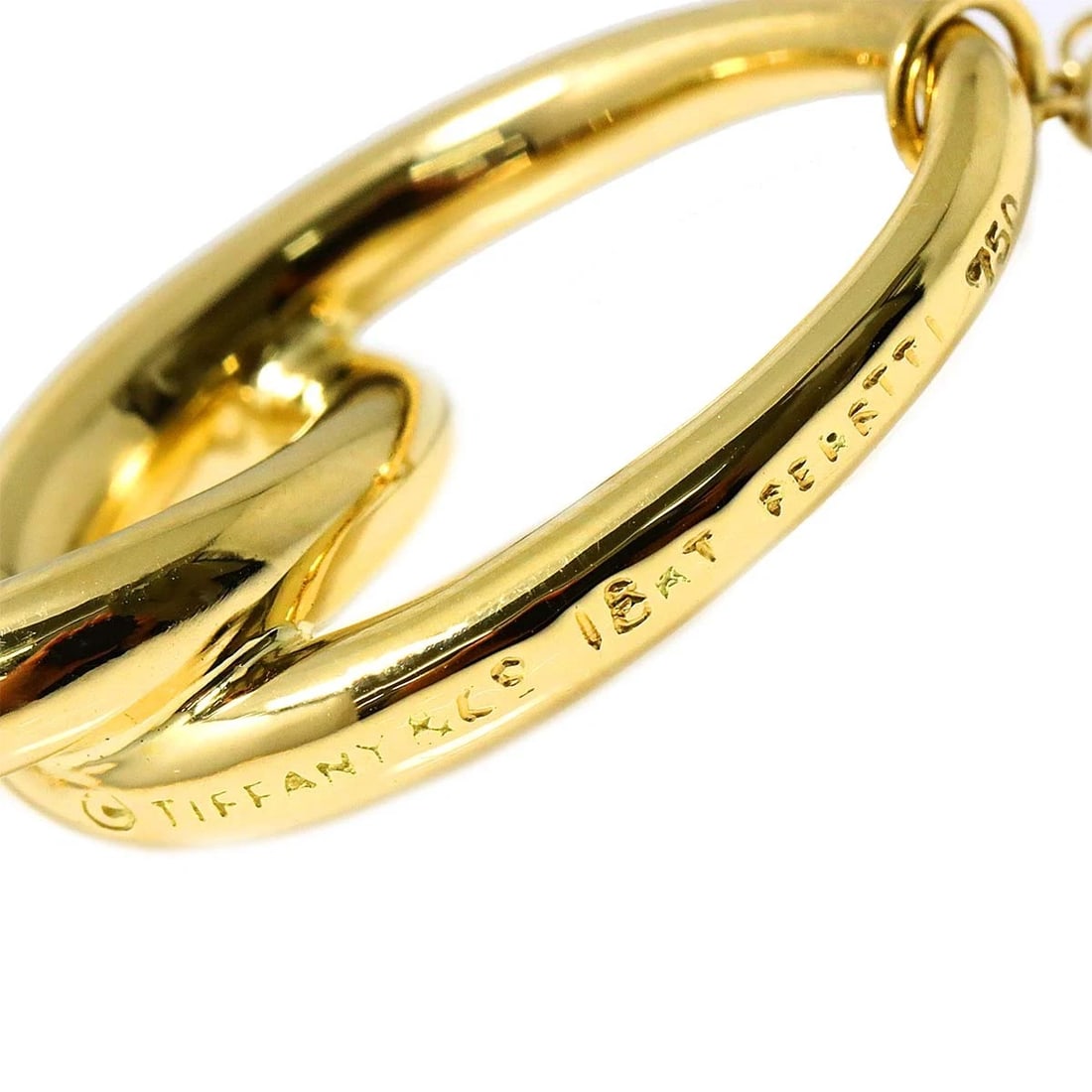 TIFFANY CO. DOUBLE LOOP NECKLACE - 4