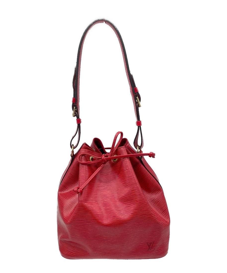LOUIS VUITTON EPI PETIT NOE SHOULDER BAG: Louis Vuitton Epi Petit Noe Shoulder Bag Brand: MCM Type/Style: shoulder bag Material: leather Color: Castilian Red Size: Height: Approx. 28cm Width: Approx. 26cm Depth: Approx. 19cm Accessories: