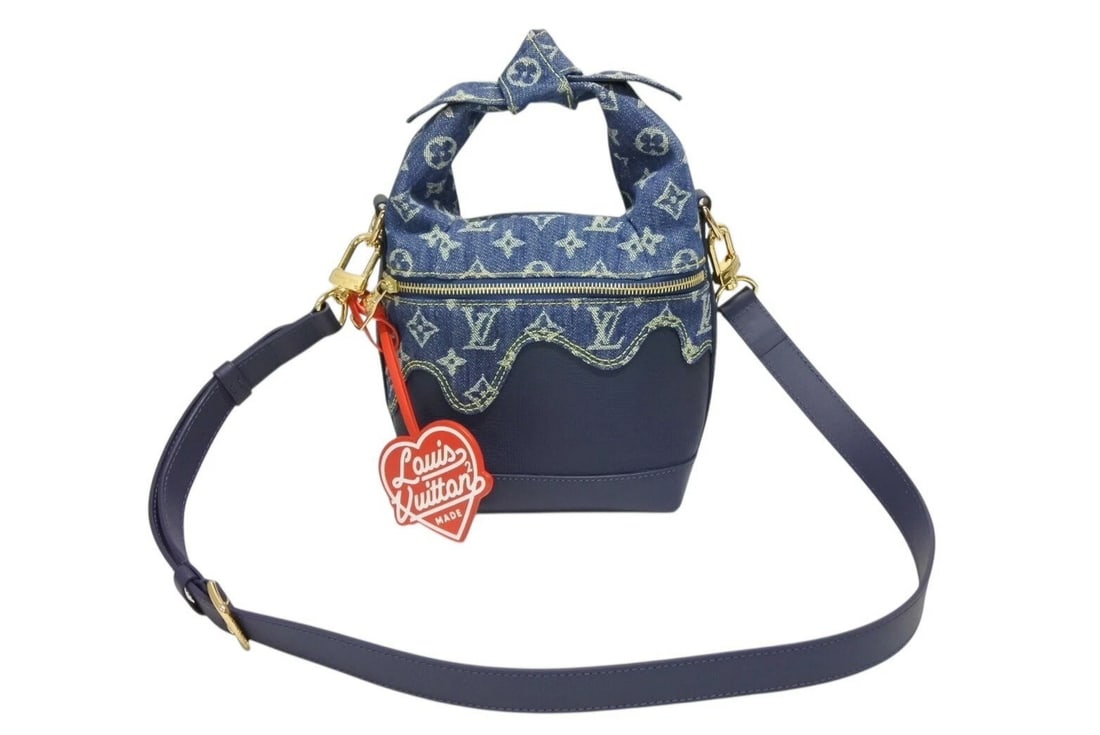 LOUIS VUITTON CRUISER BAG MONOGRAM DENIM HANDBAG (1 of 2)