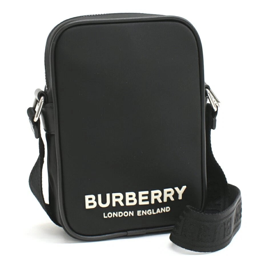 BURBERRY PADDY PHONE SHOULDER BAG BLACK: Burberry Paddy Phone Shoulder Bag Black Brand: Burberry Type/Style: Shoulder Bag Material: ECONYL Nylon/Leather Color: Black Size: H (Height): 18cm x W (Width): 12.5cm x D (Width): 5cm Accessories