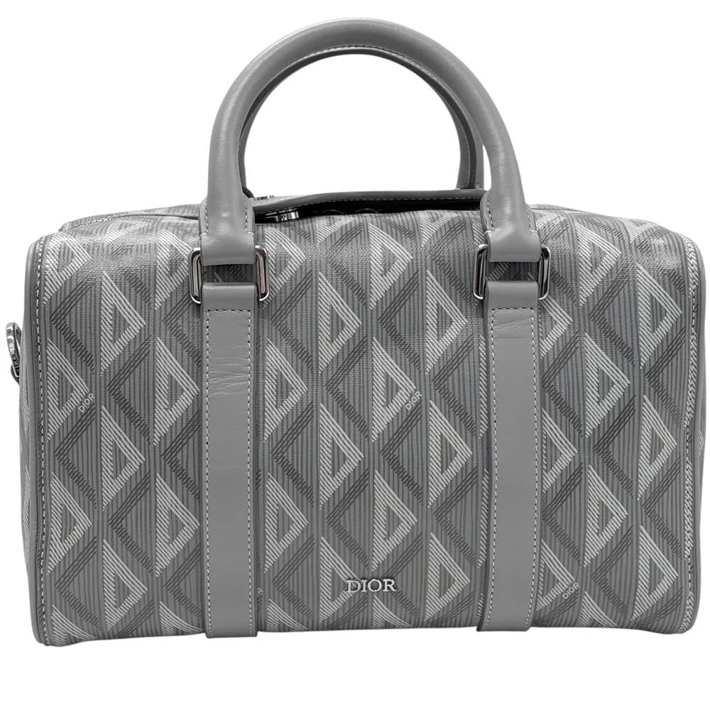 CHRISTIAN DIOR SHOULDER BAG LINGOT 26 CD DIAMOND HANDBAG: CHRISTIAN DIOR Shoulder Bag Lingot 26 CD Diamond Handbag Brand: Dior Type/Style: Shoulder Bag Material: Leather Color: Gray Size: Width x Height x Depth: approx. 10.24 x 6.69 x 5.91 inches (26 x 17 x 