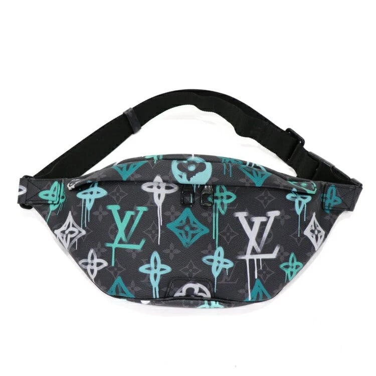 LOUIS VUITTON GRAFFITI MONOGRAM ECLIPSE BUM BAG - 2