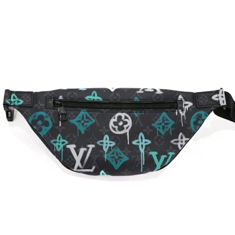 LOUIS VUITTON GRAFFITI MONOGRAM ECLIPSE BUM BAG - 4
