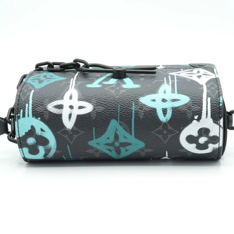 LOUIS VUITTON STEAMER WEARABLE WALLET MONOGRAM ECLIPSE GRAFFITI - 4
