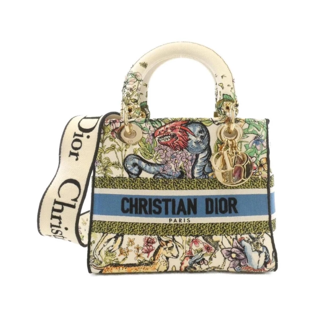 CHRISTIAN DIOR LADY D-LITE MEDIUM D-CONSTELLATION BAG (1 of 3)