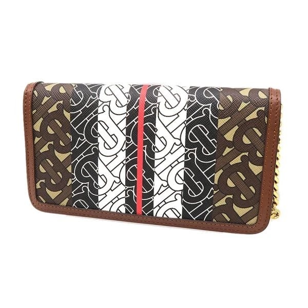 BURBERRY CHAIN WALLET COLOR BROWN: Burberry Chain Wallet Color Brown Brand: Burberry Type/Style: Wallet / Chain Wallet Material: None Color: Brown Size: Width (W): 18 cm ? 7.09 in Height (H): 10 cm ? 3.94 in Depth (D): 2.5 cm ? 0.98