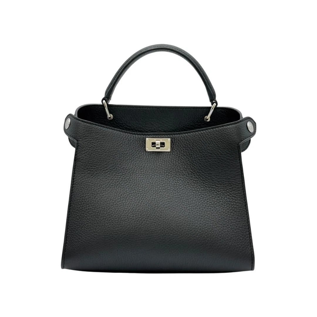 MICHINO PARIS LUTECE MINI BLACK BAG: MICHINO PARIS Lutece Mini Black bag Brand: michino paris Type/Style: Satchel/Top Handle Bag Material: Exterior Material Leather Color: Exterior Color Black Size: (approx. W9.4 ? H8.7 ? D3.9 inch)