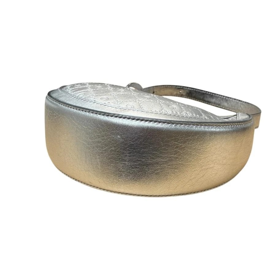 MARINE SERRE BAG: ECLIPS MINI SHOULDER SILVER - 5