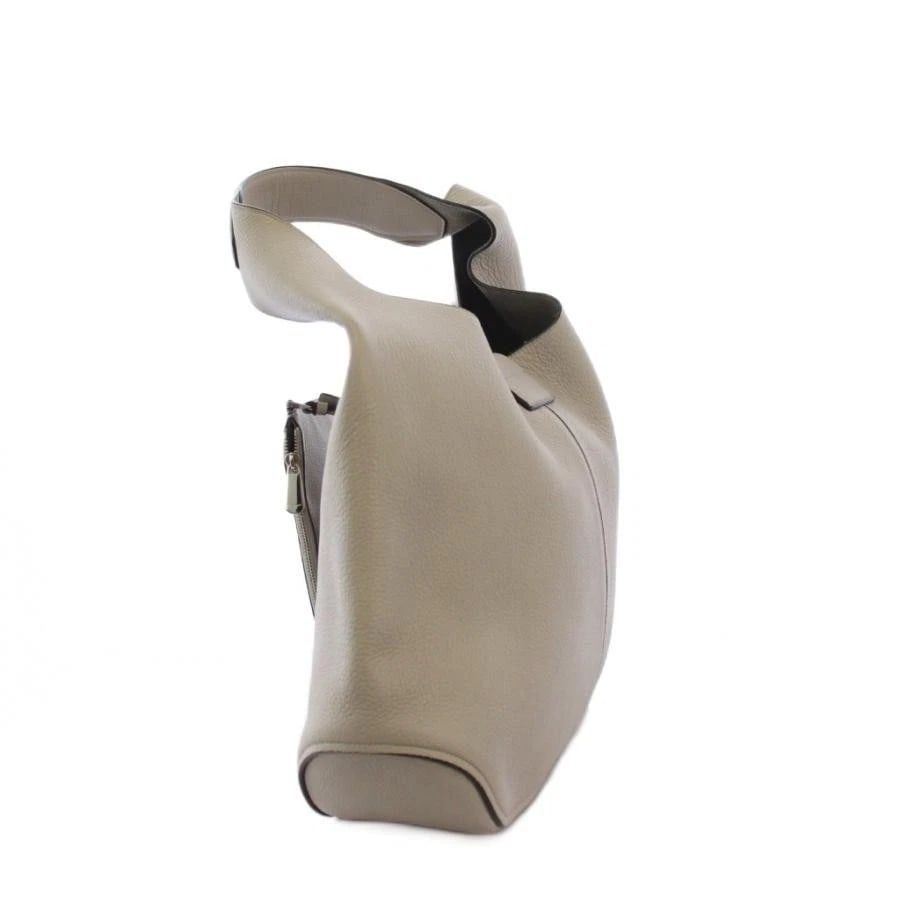 SALVATORE FERRAGAMO GANCINI ONE?SHOULDER GREIGE BAG (1 of 2)