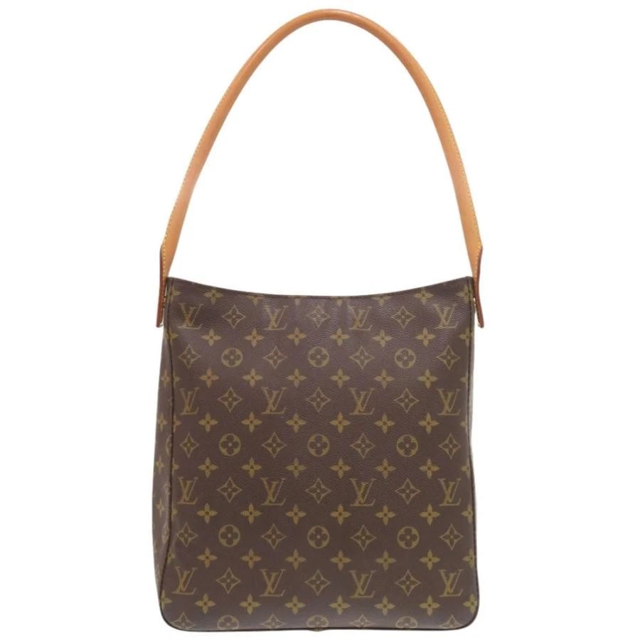 LOUIS VUITTON BAG: LOOPING GM BROWN: LOUIS VUITTON Bag: Looping GM Brown Brand: LOUIS VUITTON Type/Style: Shoulder Bag Material: Exterior Material Canvas Color: Exterior Color Brown Size: (approx. W11.0 ? H12.6 ? D3.9 inch) Accessories: