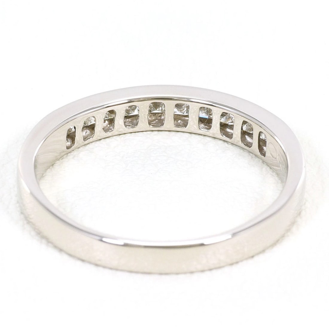 PT900 PLATINUM RING, DIAMOND, - 3