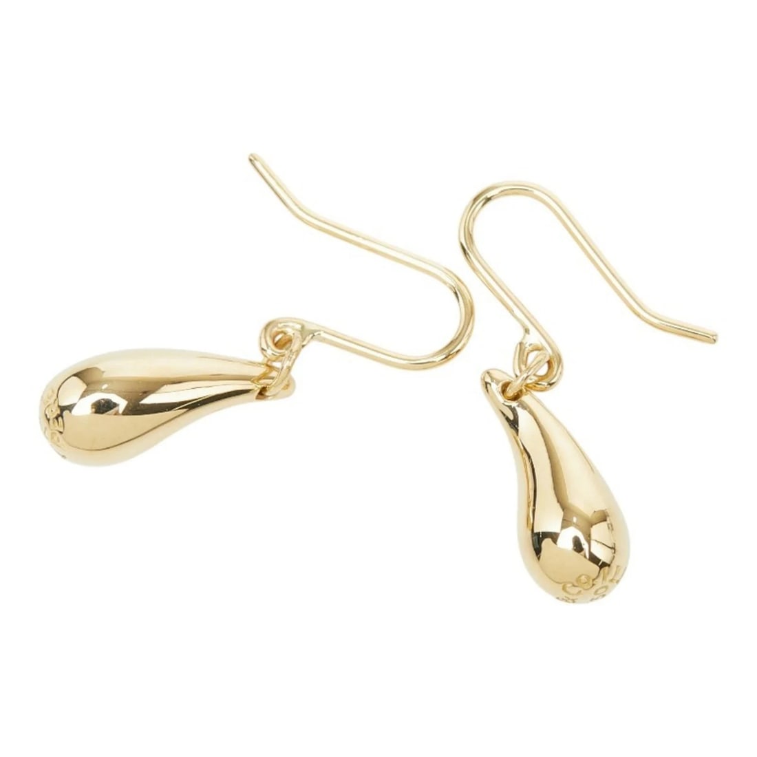 TIFFANY & CO. ELSA PERETTI TEARDROP HOOK EARRINGS, 18K YELLOW GOLD: Tiffany & Co. Elsa Peretti Teardrop Hook Earrings, 18K Yellow Gold Brand: Tiffany Type/Style: Drop earrings Material: Yellow gold (18K), Color: Yellow gold Size: Earrings Size: 22.80mm x 5.50mm / 0.90