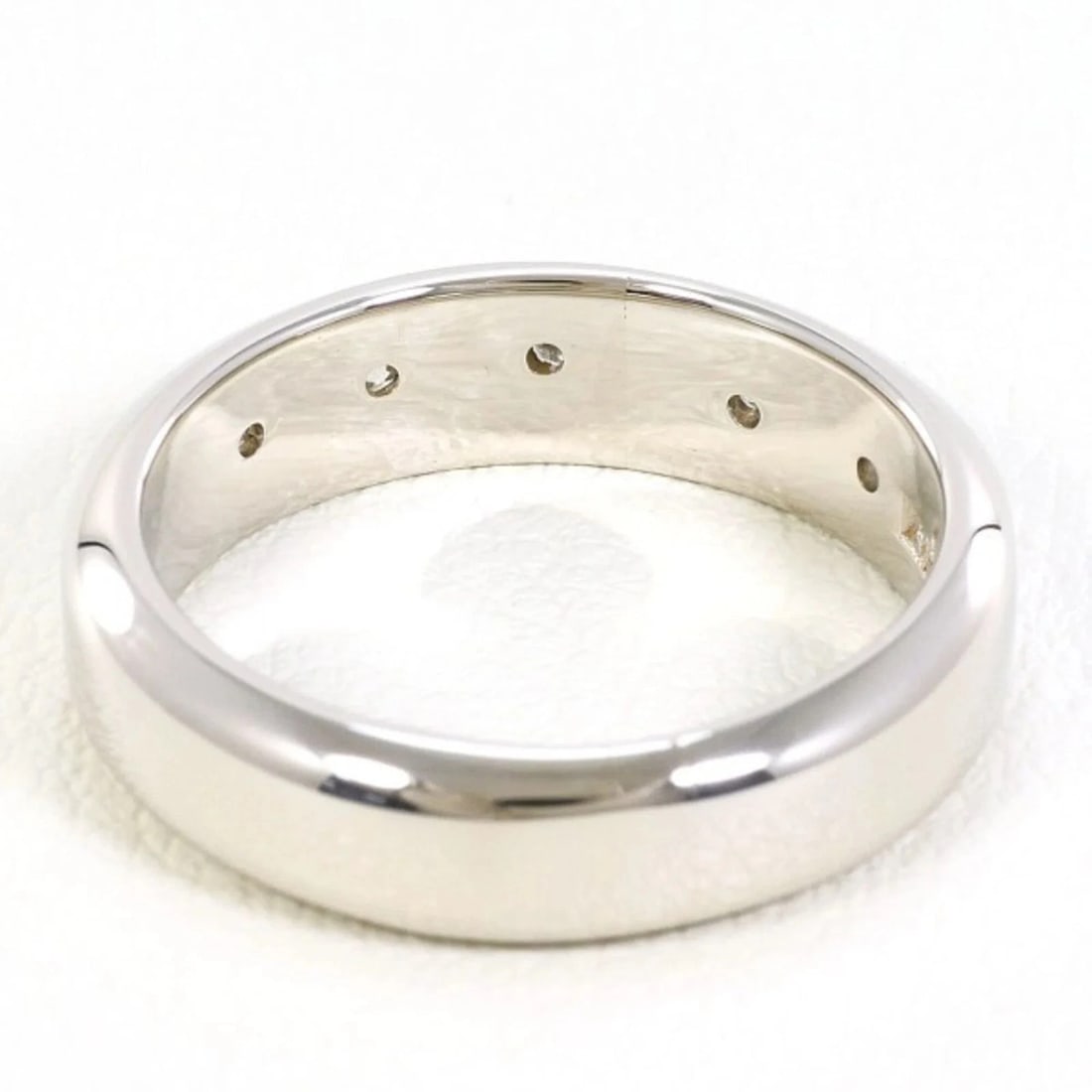 PT900 PLATINUM RING, DIAMOND - 4