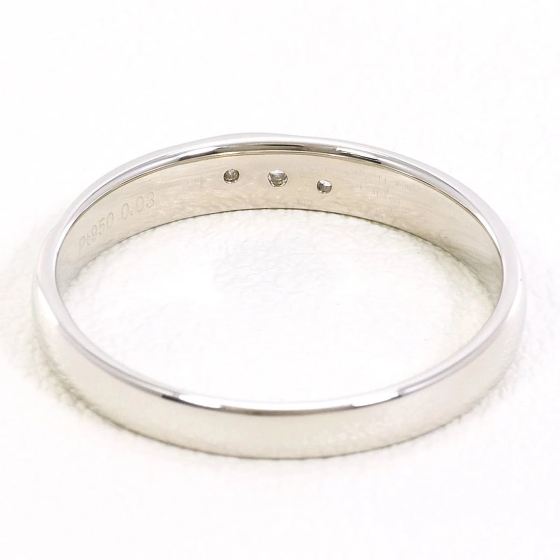 PT950 PLATINUM RING WITH DIAMOND - 3