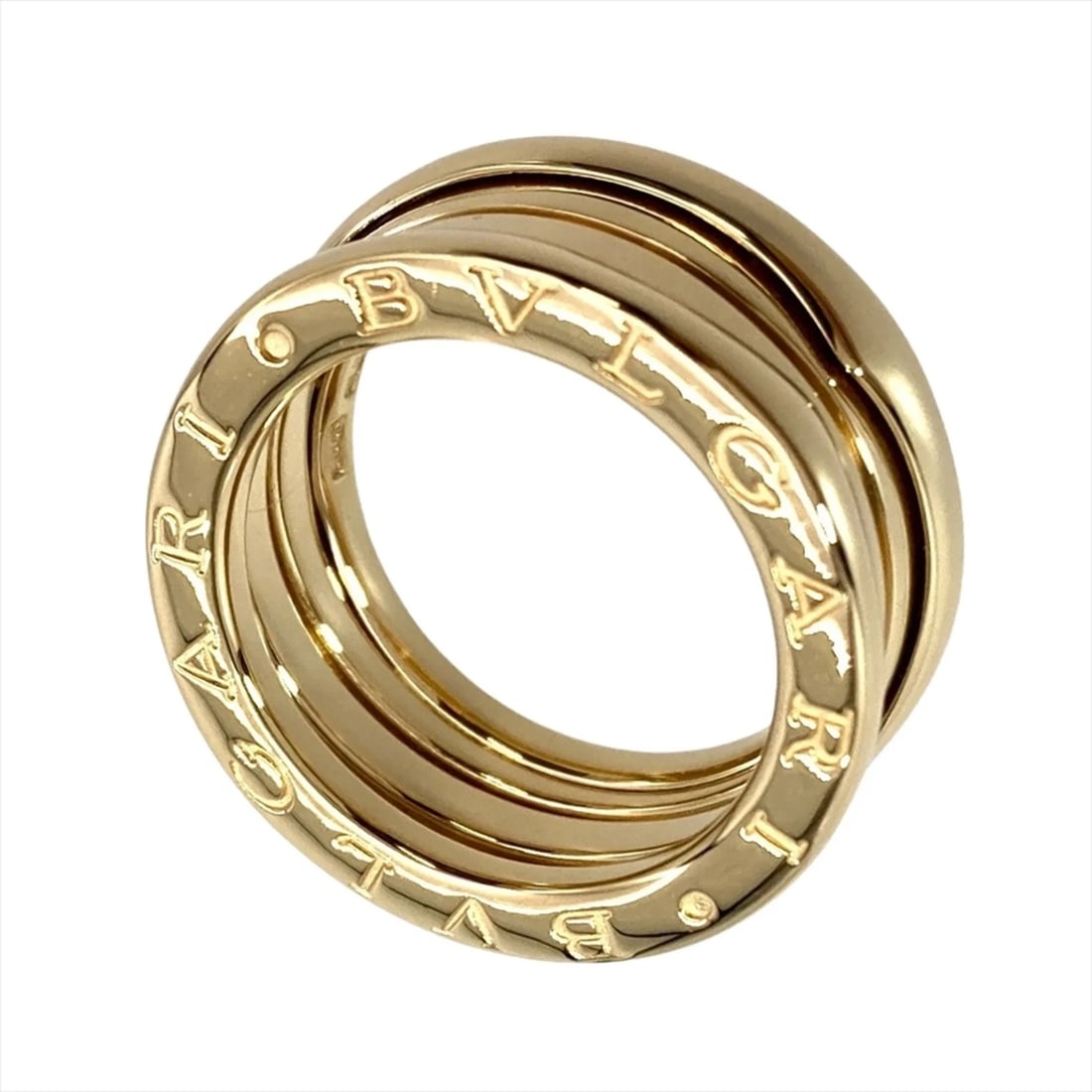 BVLGARI B.ZERO1 2-BAND RING: Bvlgari B.zero1 2-band ring Brand: Bvlgari Type/Style: Band ring Material: Yellow gold (18K), Color: Yellow gold Size: US 5 Accessories: None Accessories Notice: When purchasing pre-owned