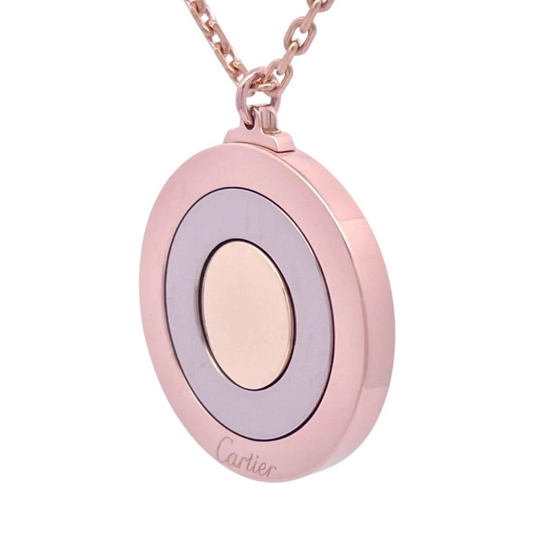 CARTIER ROUND TRINITY NECKLACE - 2