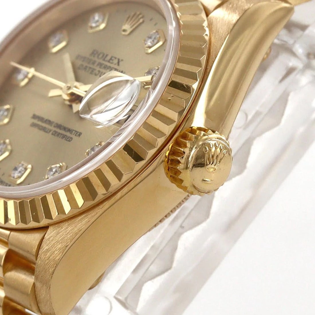 ROLEX DATEJUST YG MECHANICAL AUTOMATIC WATCH - 3