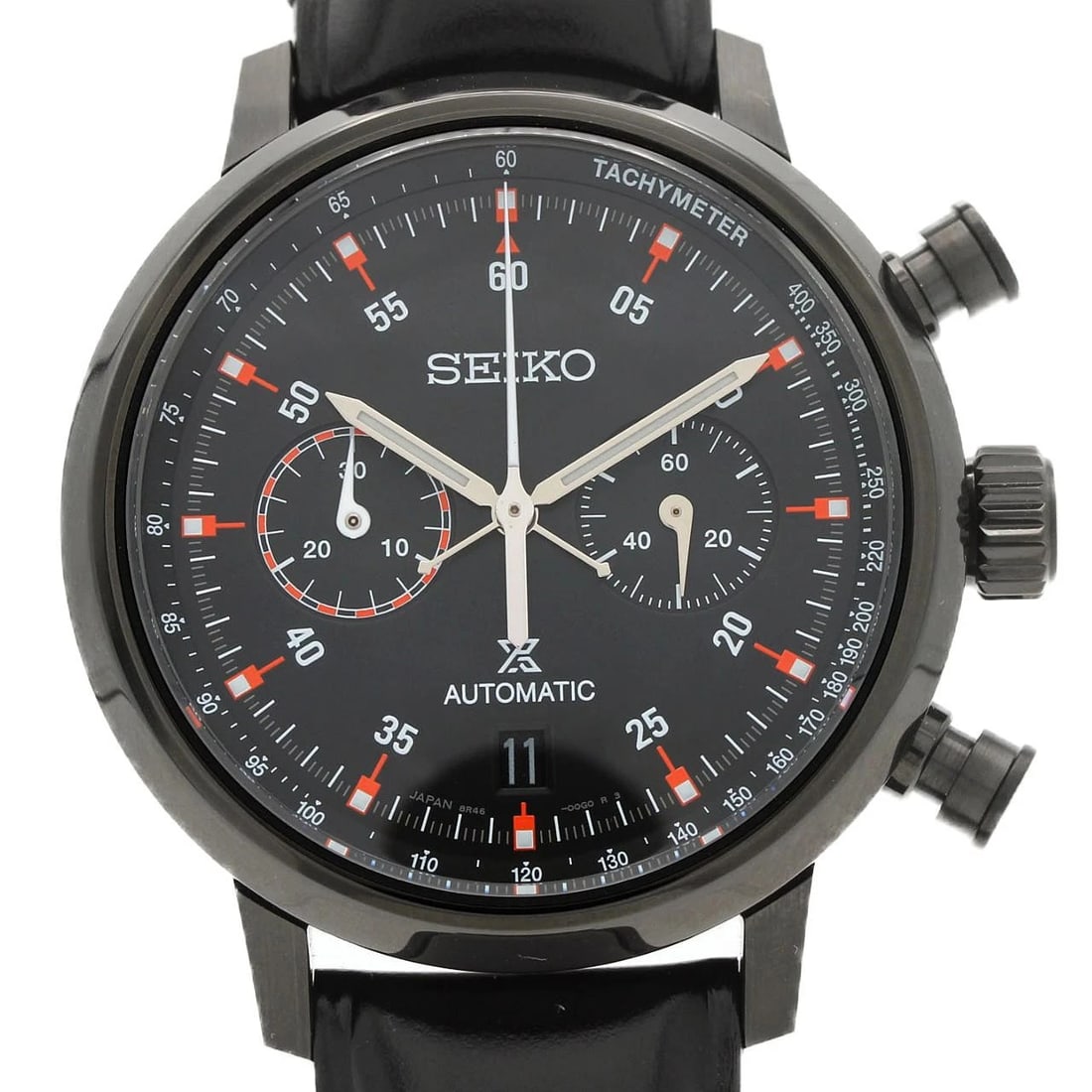 SEIKO PROSPEX SPEEDTIMER MECHANICAL CHRONOGRAPH LIMITED WATCH: Seiko Prospex Speedtimer Mechanical Chronograph LIMITED Watch Brand: SEIKO Type/Style: Wrist watch Material: Case: Stainless Steel Bracelet: Strap Color: Dial Color: Black Band Color: Black Size:
