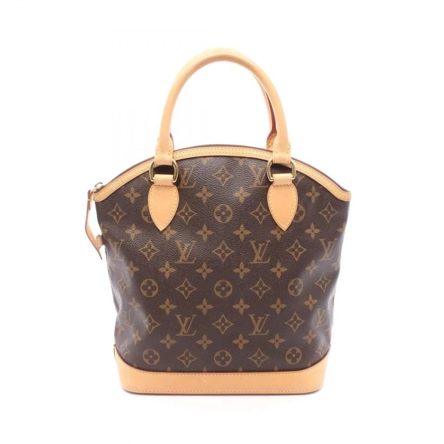 LOUIS VUITTON BAG: LOCKIT BROWN: LOUIS VUITTON Bag: Lockit Brown Brand: LOUIS VUITTON Type/Style: Top Handle Bag Material: Exterior Material Canvas, Leather Color: Exterior Color Brown Size: (approx. W9.3 ? H11.0 ? D4.5 inch)