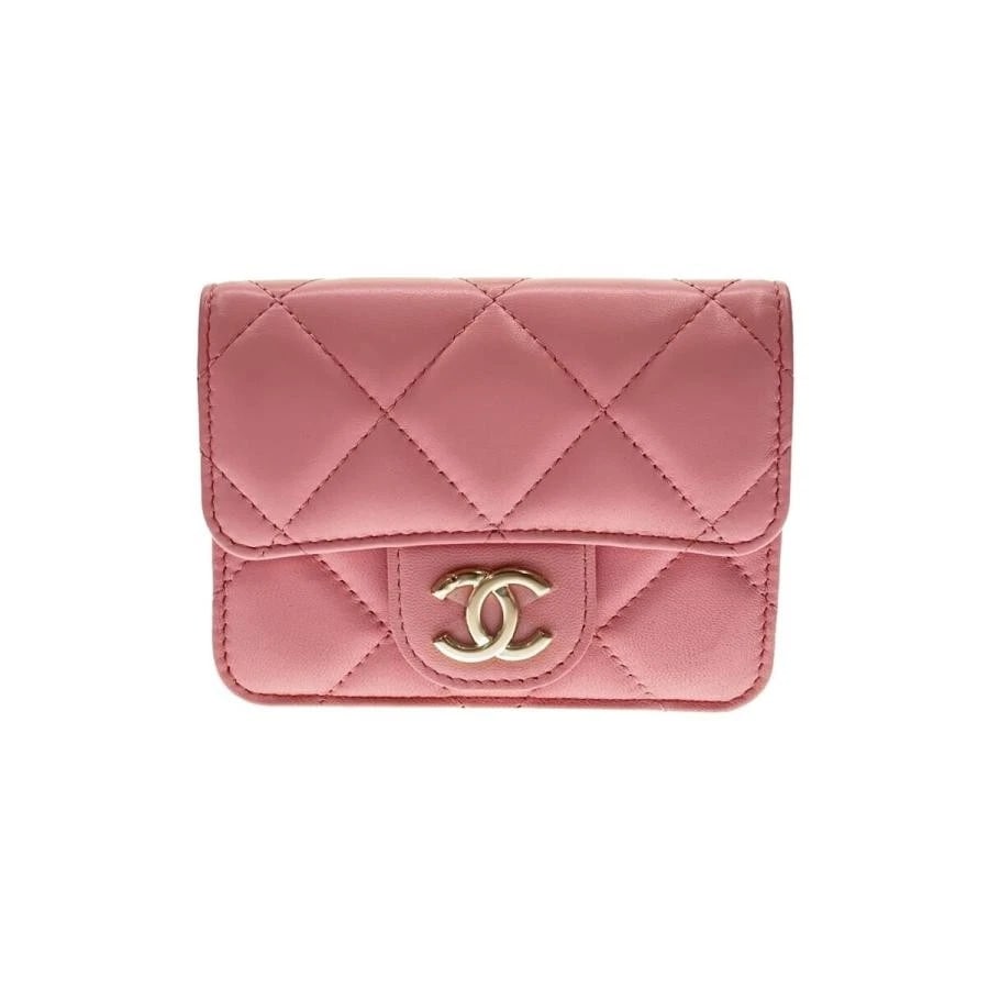 CHANEL BAG: MINI MATELASSE CHAIN WAIST BAG PINK: CHANEL Bag: Mini Matelasse Chain Waist Bag Pink Brand: CHANEL Type/Style: Belt Bag & Fanny Pack Material: Exterior Material Leather Color: Exterior Color Pink Size: (approx. W4.7 ? H3.7 ? D0.8 inch)