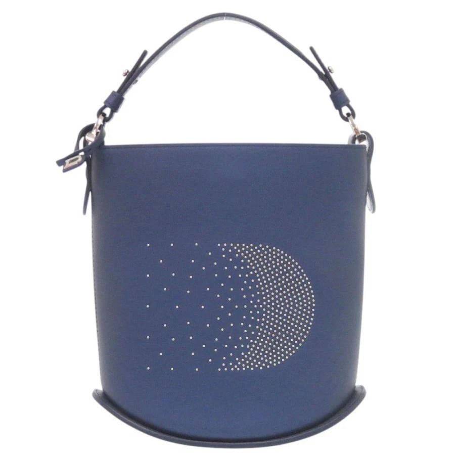 DELVAUX BAG: PAN MINI BUCKET NAVY: DELVAUx Bag: Pan Mini Bucket Navy Brand: DELVAUx Type/Style: Bucket & Drawstring Bag Material: Exterior Material Leather Color: Exterior Color Navy Size: (approx. W7.9 ? H8.3 ? D4.3 inch) Accessor