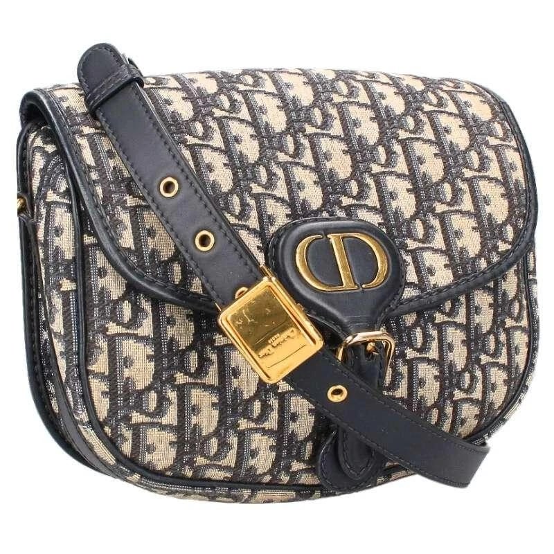 DIOR BAG: BOBBY MEDIUM NAVY: DIOR Bag: Bobby Medium Navy Brand: DIOR Type/Style: Shoulder Bag Material: Exterior Material Canvas Color: Exterior Color Navy Size: (approx. W8.7 ? H7.1 ? D1.2 inch), Accessories: None Accessories