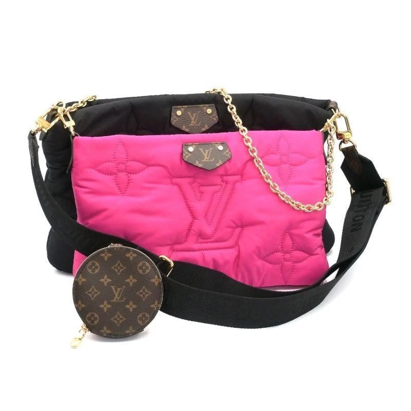 LOUIS VUITTON BAG: MULTI POCHETTE ACCESSOIRES NOIR: LOUIS VUITTON Bag: Multi Pochette Accessoires Noir Brand: LOUIS VUITTON Type/Style: Shoulder Bag Material: Exterior Material Canvas Color: Exterior Color Black Size: (approx. W13.4 ? H7.9 ? D1.2