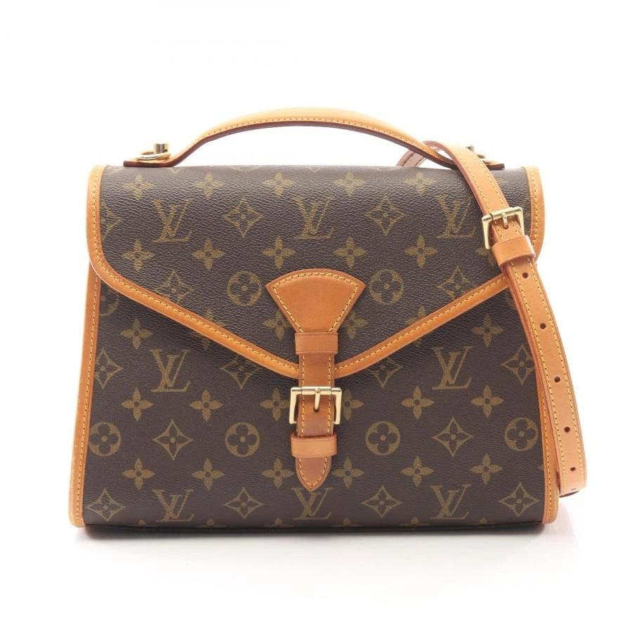 LOUIS VUITTON BAG: BEL AIR BROWN: LOUIS VUITTON Bag: Bel Air Brown Brand: LOUIS VUITTON Type/Style: Satchel/Top Handle Bag Material: Exterior Material Canvas / Leather Color: Exterior Color Brown Size: (approx. W11.0 ? H7.9 ? D3.9 inc