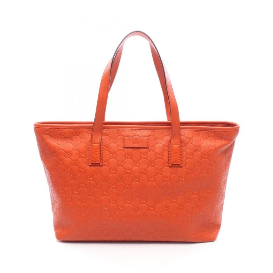 GUCCI TOTE BAG: GUCCISSIMA ORANGE (1 of 2)