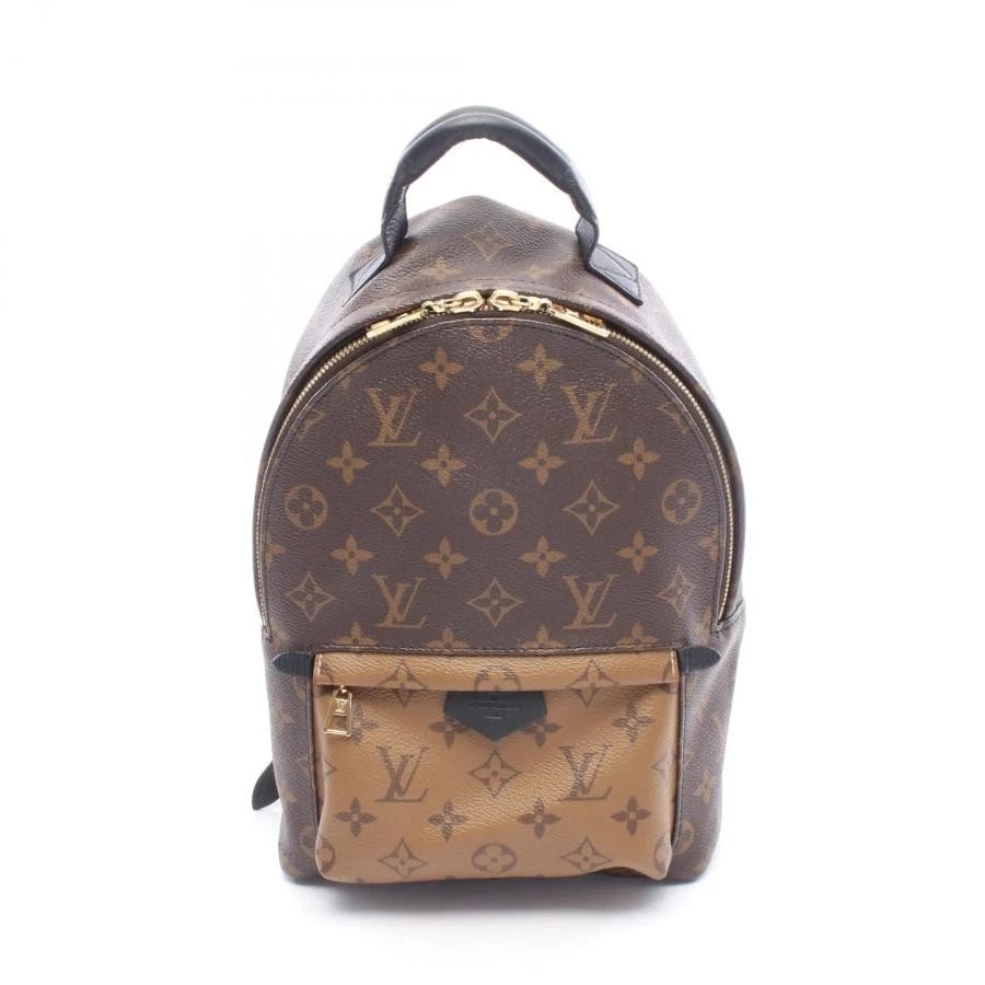 LOUIS VUITTON BAG: PALM SPRINGS BACKPACK PM BEIGE BROWN (1 of 2)