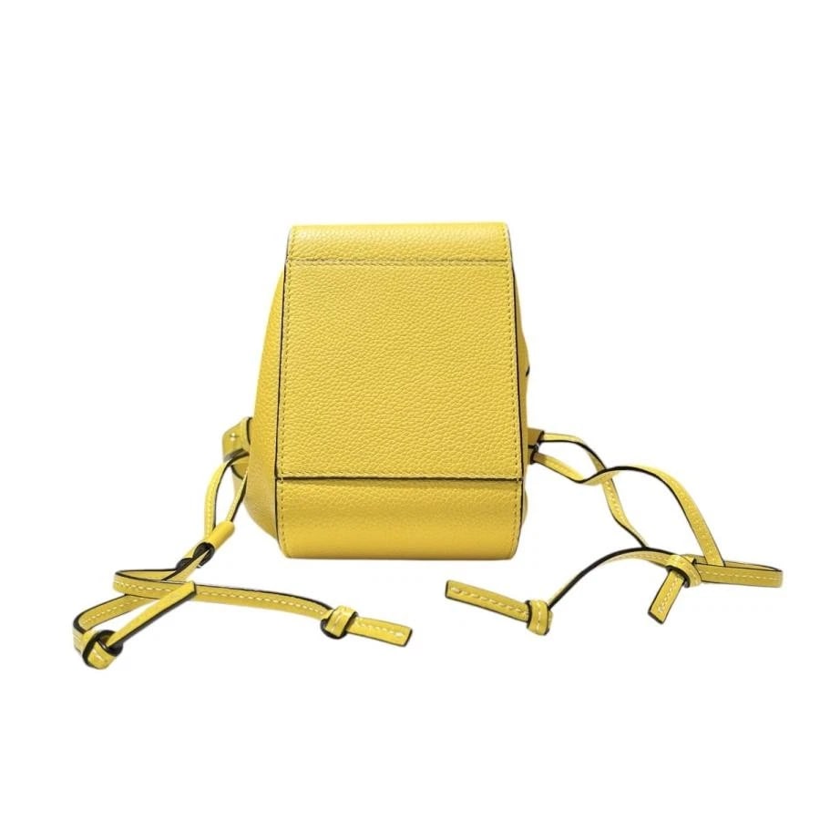 LOEWE BAG: HAMMOCK DRAWSTRING MINI YELLOW - 3