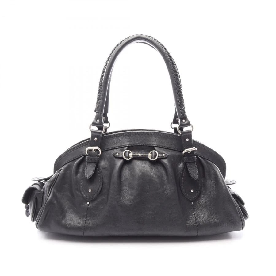 DIOR BAG: MY DIOR FRAME BLACK: DIOR Bag: My Dior Frame Black Brand: Dior Type/Style: Satchel/Top Handle Bag Material: Exterior Material Leather Color: Exterior Color Black Size: (approx. W16.5 ? H9.1 ? D6.7 inch) Accessories: None
