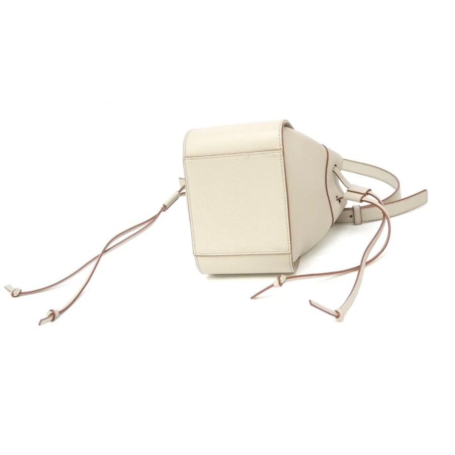 LOEWE BAG: HAMMOCK DRAWSTRING MINI BEIGE - 4