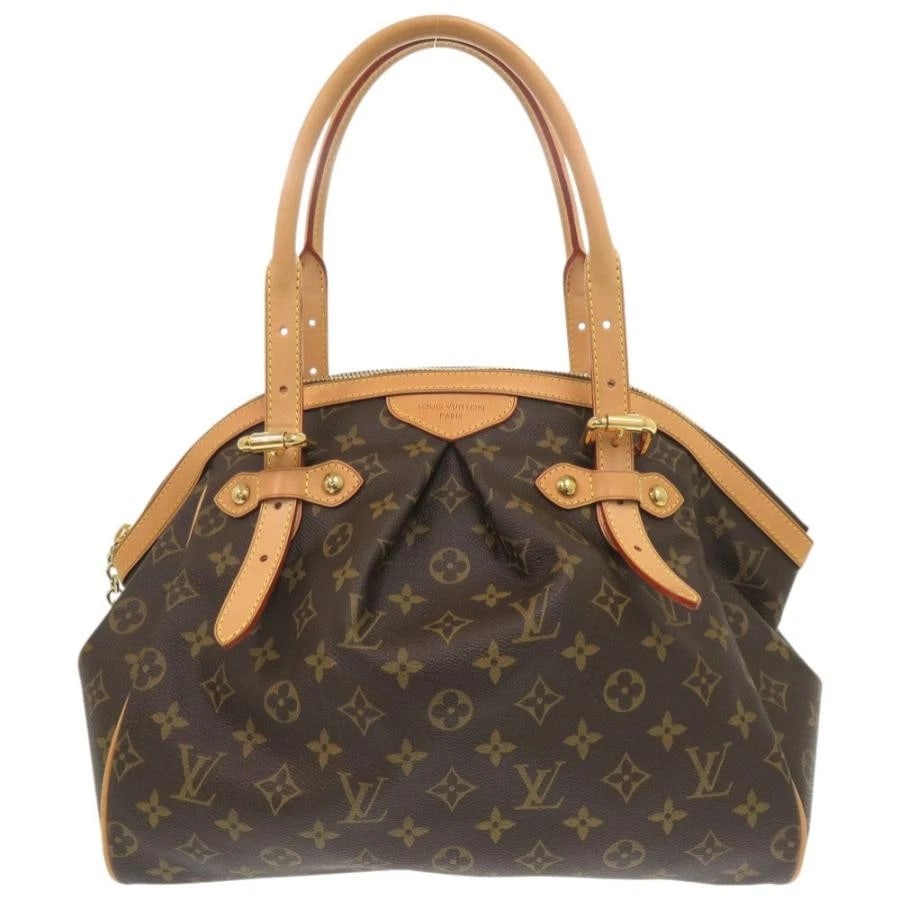 LOUIS VUITTON BAG: TIVOLI GM: LOUIS VUITTON Bag: Tivoli GM Brand: LOUIS VUITTON Type/Style: Shoulder Bag Material: Exterior Material Canvas Color: Exterior Color Brown Size: (approx. W13.0 ? H10.6 ? D7.5 inch) Accessories: Non