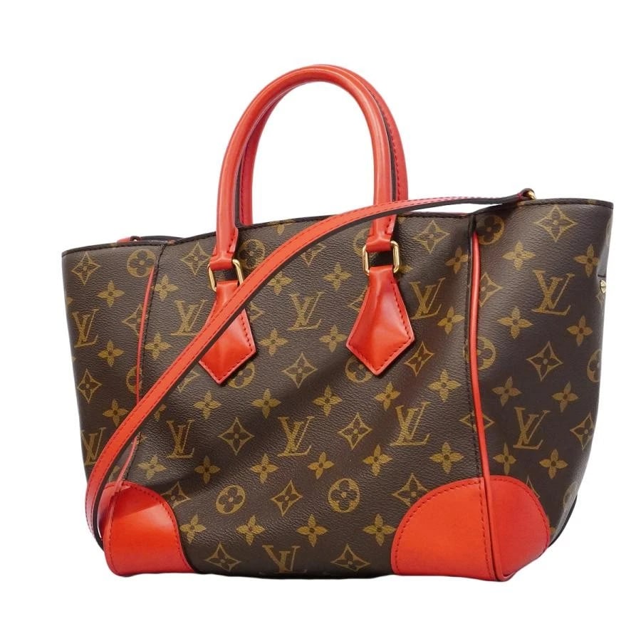 LOUIS VUITTON BAG: PHOENIX BROWN COQUELICOT: LOUIS VUITTON Bag: Phoenix Brown Coquelicot Brand: LOUIS VUITTON Type/Style: Satchel/Top Handle Bag Material: Exterior Material Canvas Color: Exterior Color Brown Size: (approx. W9.8 ? H9.4 ? D5.5 inc