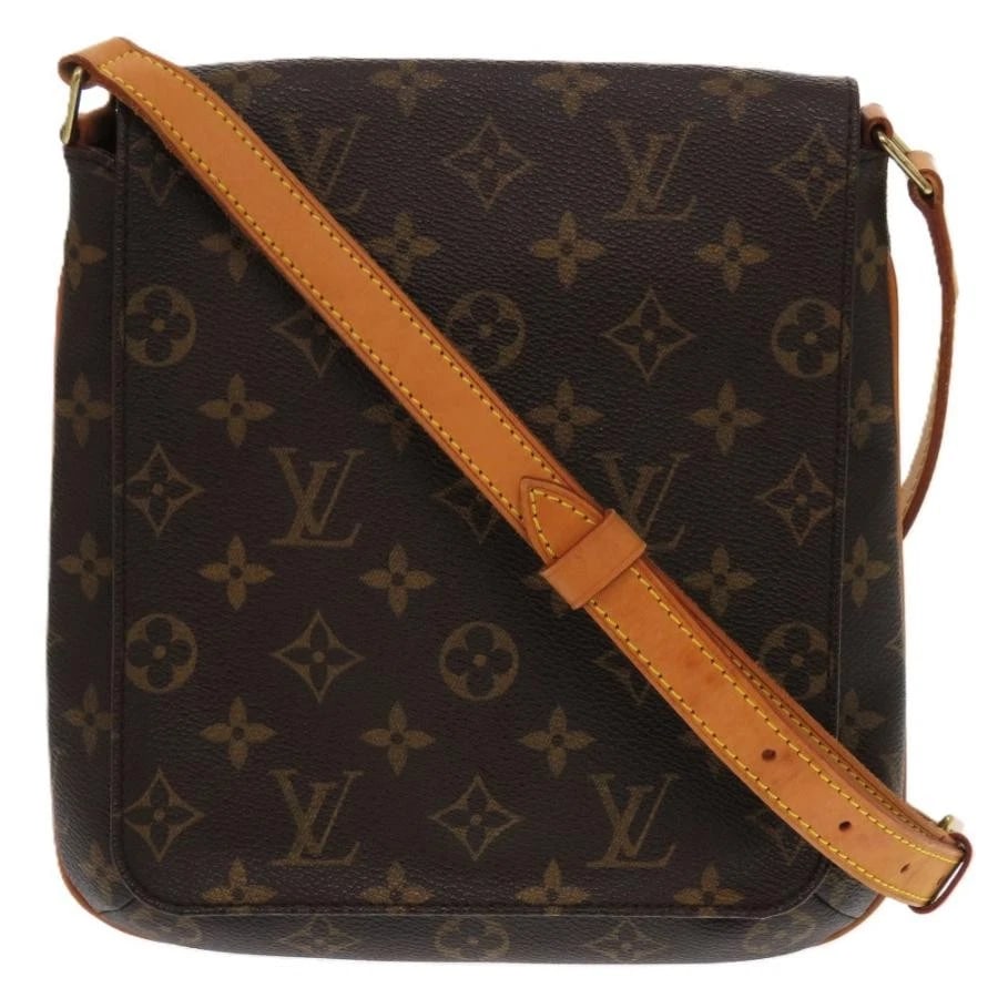 LOUIS VUITTON BAG: MUSETTE SALSA: LOUIS VUITTON Bag: Musette Salsa Brand: LOUIS VUITTON Type/Style: Shoulder Bag Material: Exterior Material Canvas Color: Exterior Color Brown Size: (approx. W8.9 ? H9.4 ? D2.0 inch) Accessories: None