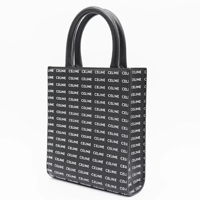 CELINE BAG: VERTICAL CABAS MINI BLACK WHITE: CELINE Bag: Vertical Cabas Mini Black White Brand: CELINE Type/Style: Tote Material: Exterior Material PVC / Leather Color: Exterior Color Black / White Size: (approx. W6.7 ? H7.9 ? D2.4 inch) Acc