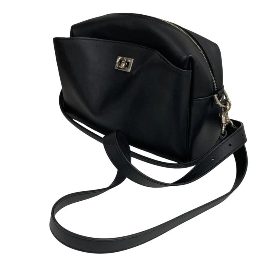 BALENCIAGA BAG: CAMERA BAG BLACK: BALENCIAGA Bag: Camera Bag Black Brand: BALENCIAGA Type/Style: Crossbody Material: Exterior Material Leather Color: Exterior Color Black Size: (approx. W9.1 ? H6.7 ? D3.5 inch) Accessories: None <