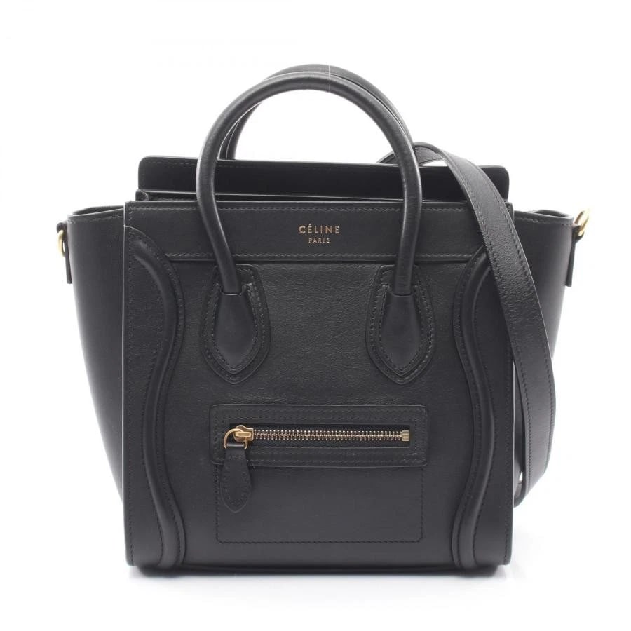 CELINE BAG: LUGGAGE NANO SHOPPER BLACK (1 of 2)