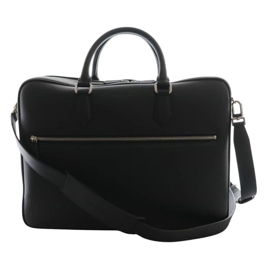 BONAVENTURA BAG: JACKSON BRIEFCASE: BONAVENTURA Bag: Jackson Briefcase Brand: BONAVENTURA Type/Style: Briefcase/Document Case Material: Exterior Material Leather Color: Exterior Color Black Size: (approx. W15.7 ? H11.2 ? D3.0 inch)