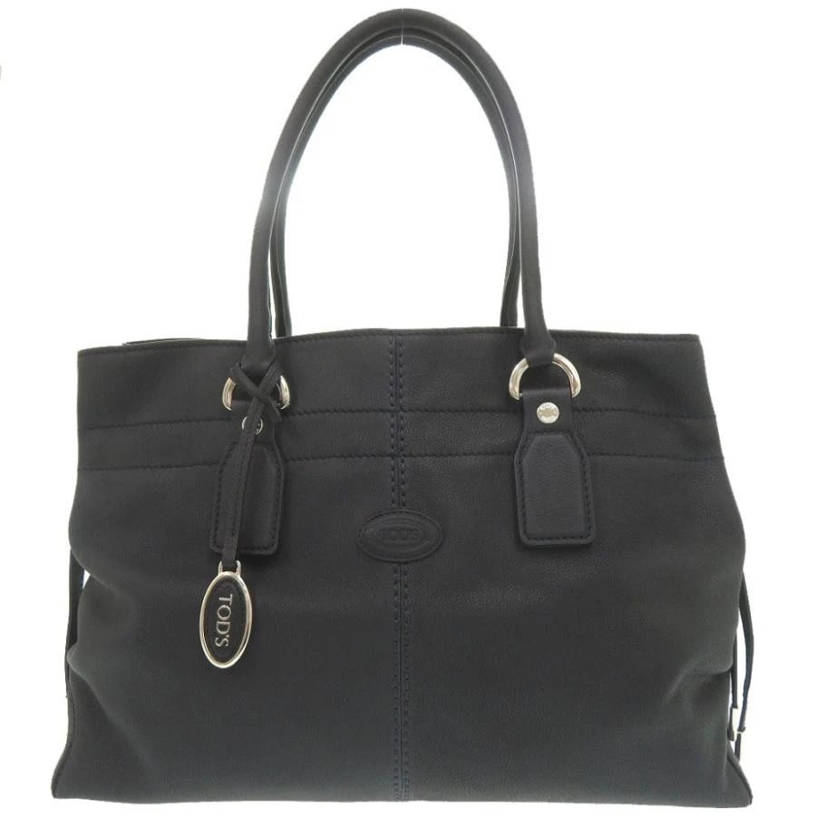TOD'S BAG: LOGO NAVY: TOD'S Bag: Logo Navy Brand: TOD'S Type/Style: Tote Material: Exterior Material Leather Color: Exterior Color Navy Size: (approx. W15.4 ? H11.0 ? D5.1 inch) Accessories: None Accessories No