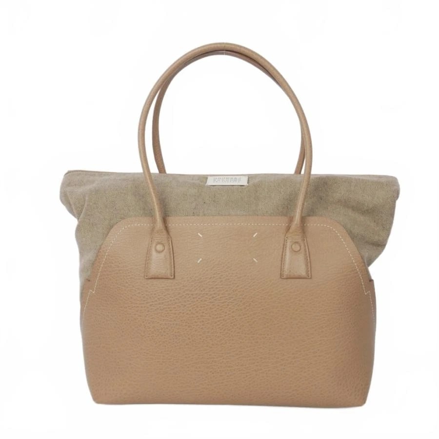 MAISON MARGIELA BAG: 5AC SHOPPING BAG MEDIUM BEIGE (1 of 2)