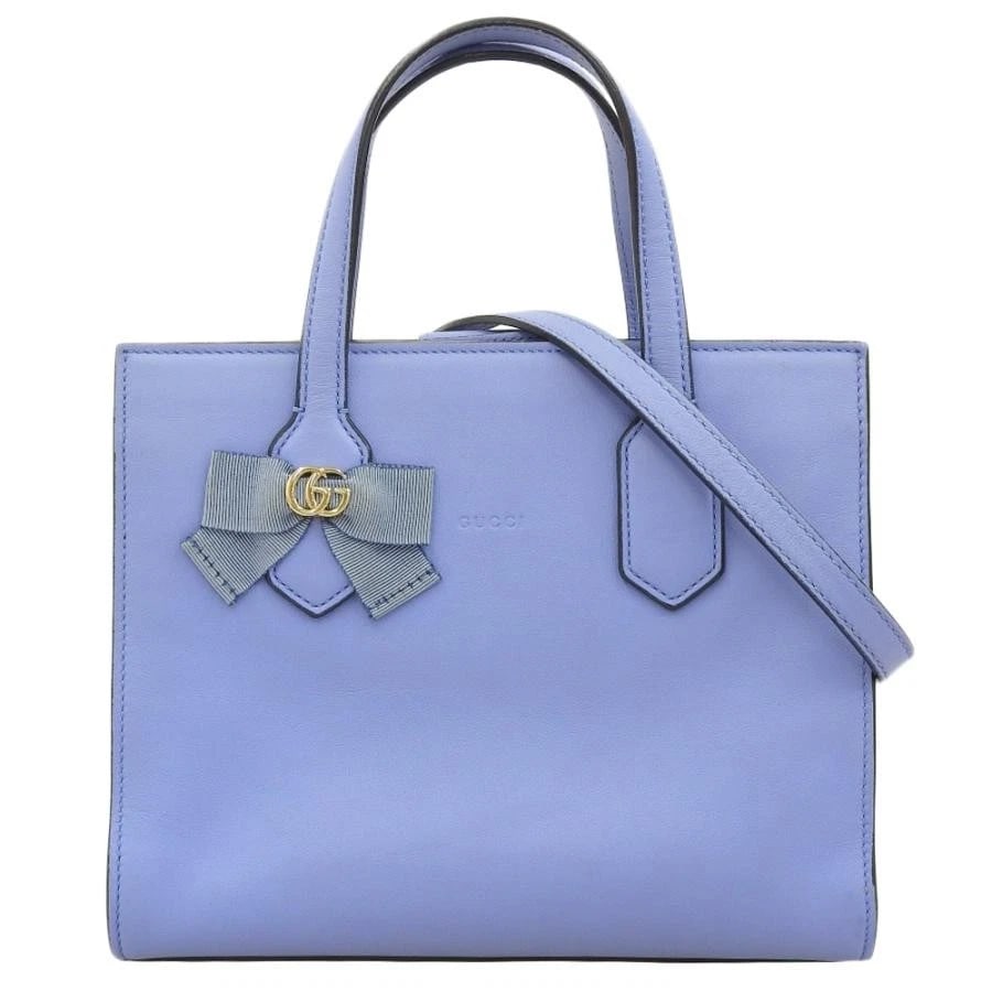 GUCCI BAG: GG RIBBON BLUE: GUCCI Bag: GG Ribbon Blue Brand: GUCCI Type/Style: Shoulder Bag Material: Exterior Material Leather Color: Exterior Color Blue Size: (approx. W9.3 ? H7.7 ? D3.7 inch) Accessories: None Acc