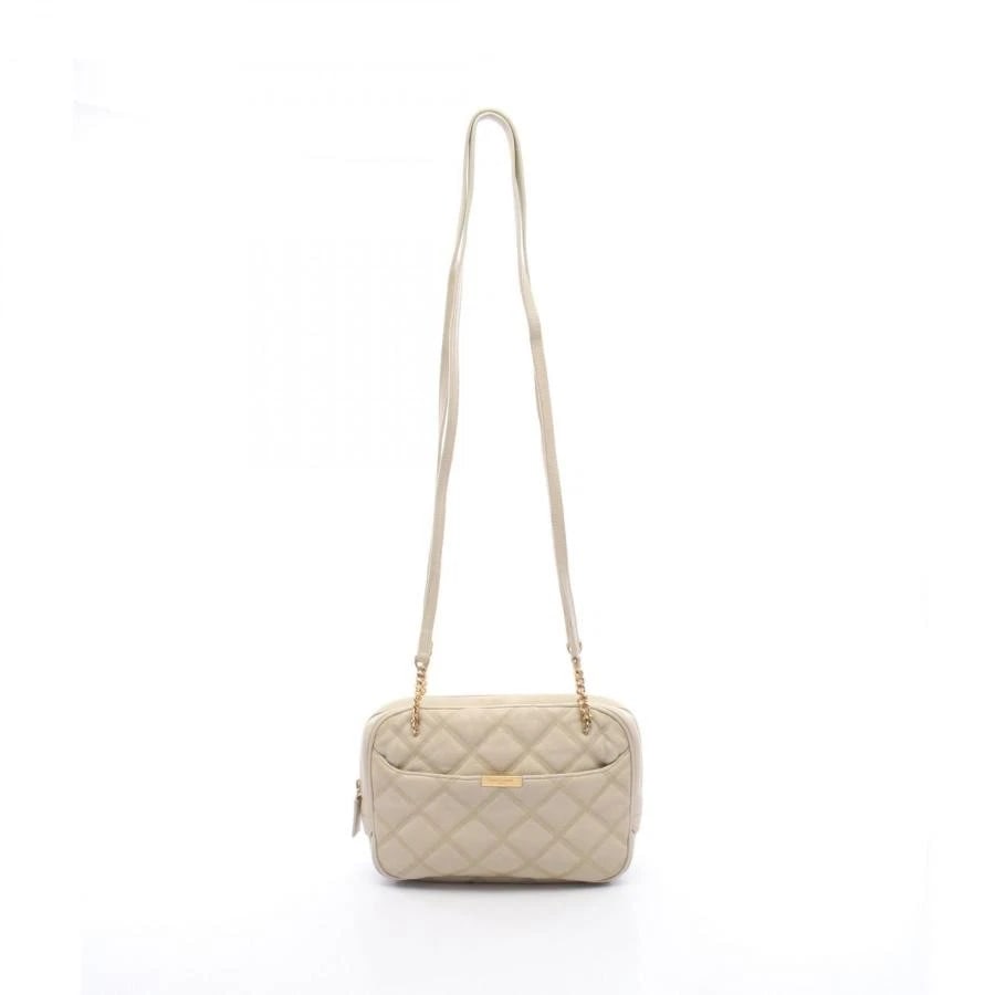 SAINT LAURENT PARIS BAG: SHOULDER BAG IVORY LEATHER: SAINT LAURENT PARIS Bag: Shoulder Bag Ivory Leather Brand: SAINT LAURENT PARIS Type/Style: Shoulder Bag Material: Exterior Material Leather Color: Exterior Color Ivory Size: (approx. W9.1 ? H6.7 ?
