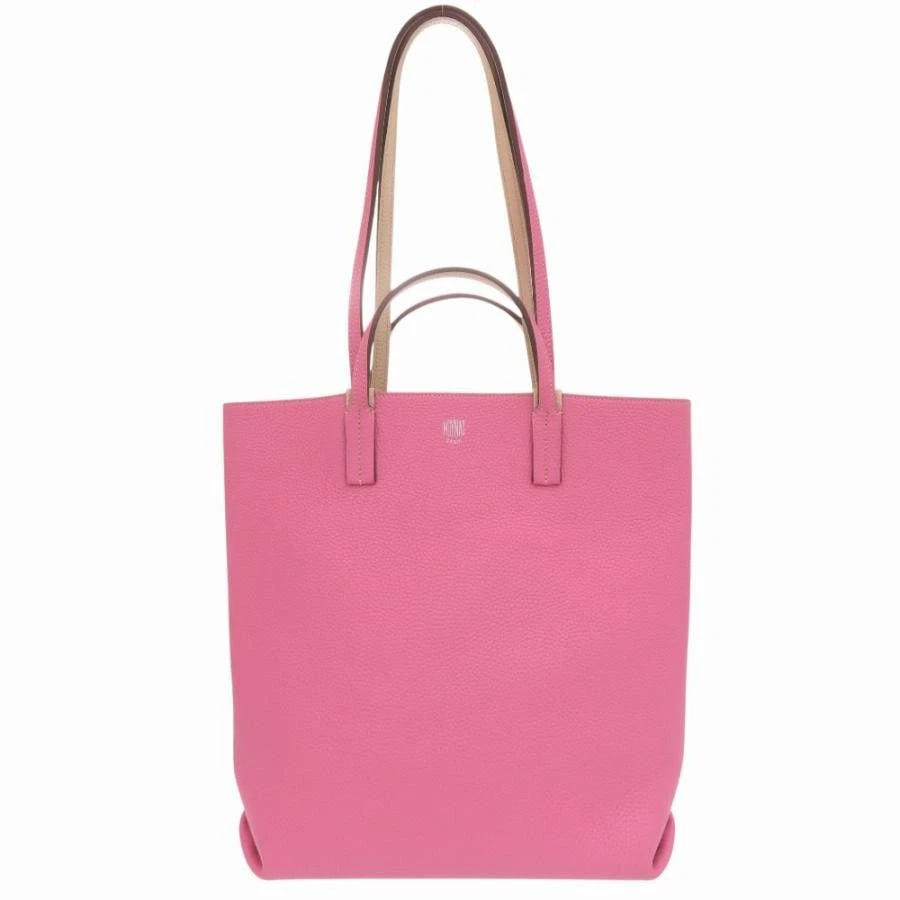 MOYNAT BAG: QUATTRO REVERSIBLE PINK BEIGE: MOYNAT Bag: Quattro Reversible Pink Beige Brand: MOYNAT Type/Style: Tote Material: Exterior Material Leather Color: Exterior Color Pink / Beige Size: (approx. W13.8 ? H12.6 ? D4.3 inch) Accessories: