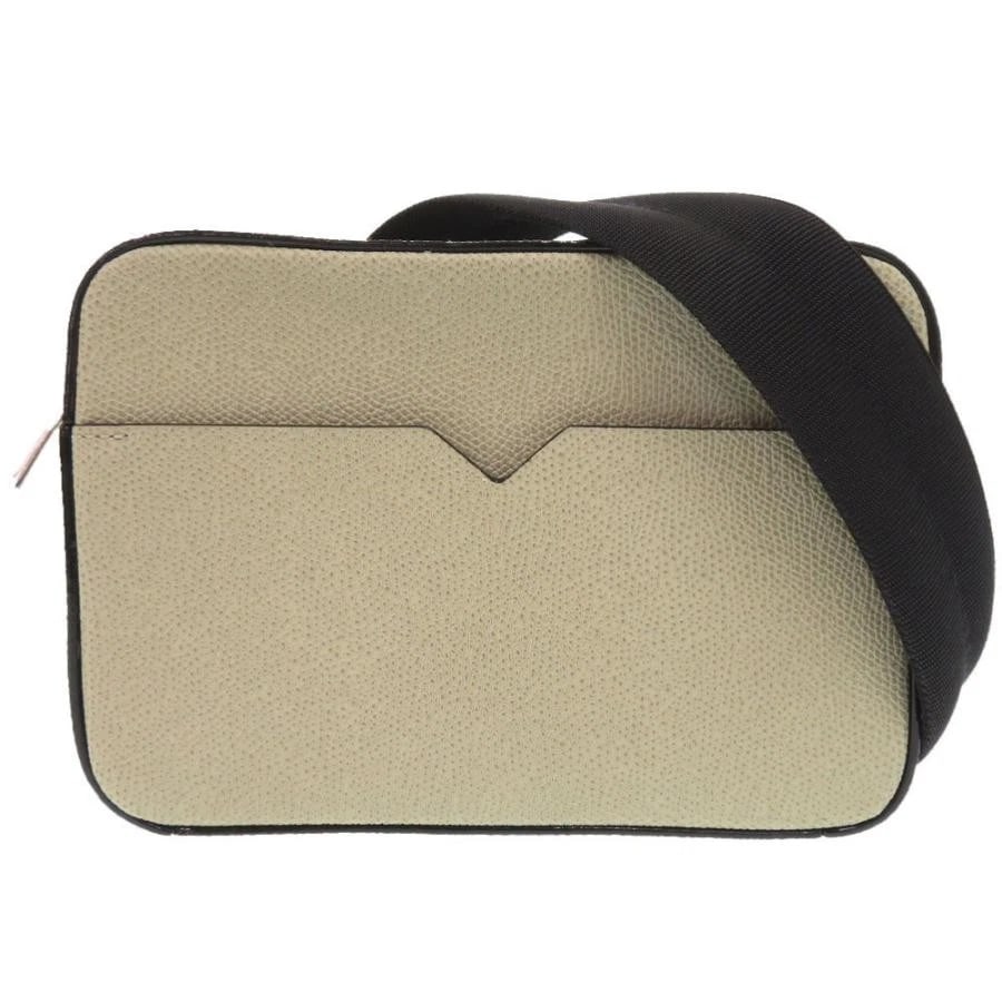 VALEXTRA BAG: V LINE REPORTER MINI TUNDRA GREEN (1 of 4)