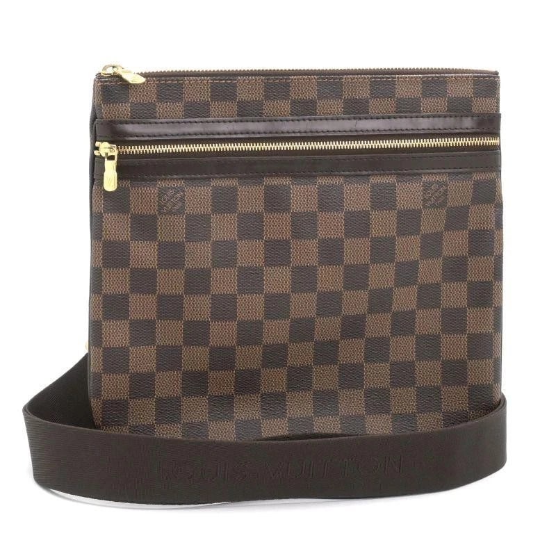 LOUIS VUITTON BAG: POCHETTE BOSPHORE EBENE: LOUIS VUITTON Bag: Pochette Bosphore Ebene Brand: LOUIS VUITTON Type/Style: Crossbody Material: Exterior Material Canvas Color: Exterior Color Brown Size: (approx. W10.2 ? H9.8 ? D0.8 inch) Access