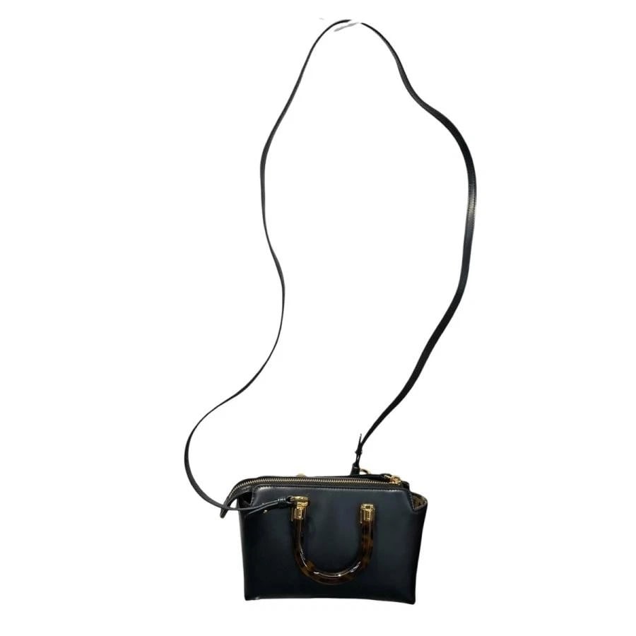 FENDI BAG: BY THE WAY MINI: FENDI Bag: BY THE WAY MINI Brand: FENDI Type/Style: Satchel/Top Handle Bag Material: Exterior Material Leather Color: Exterior Color Black Size: (approx. W7.5 ? H3.9 ? D3.5 inch) Accessories: None