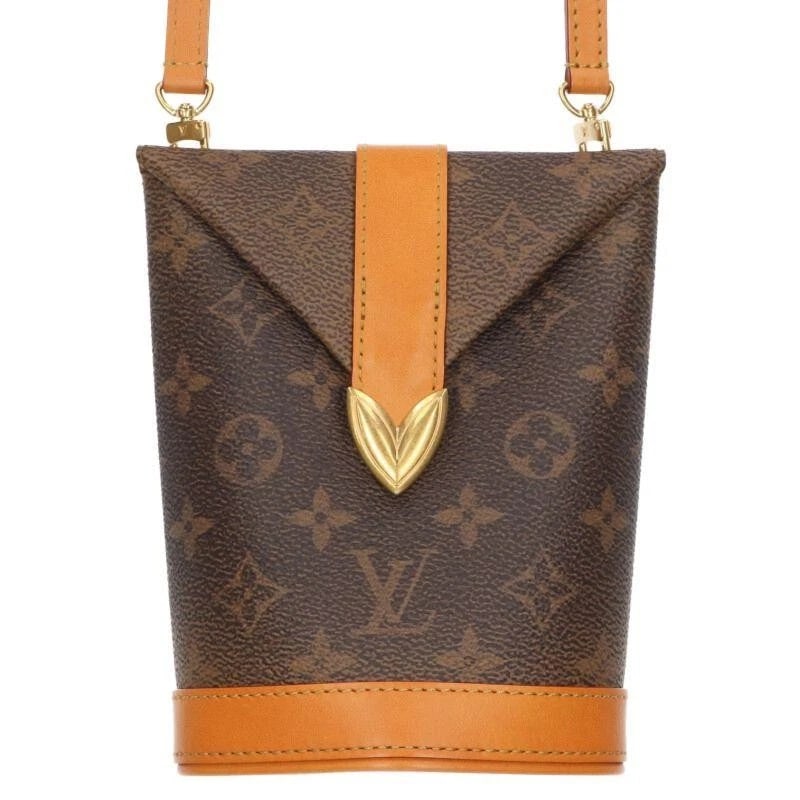 LOUIS VUITTON BAG: ENVELOPE POUCH: LOUIS VUITTON Bag: Envelope Pouch Brand: LOUIS VUITTON Type/Style: Shoulder Bag Material: Exterior Material Canvas Color: Exterior Color Brown Size: (approx. W5.5 ? H6.9 ? D2.8 inch) Accessories: