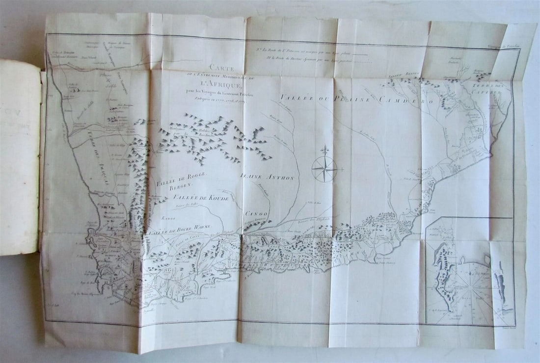 TRAVELS IN AFRICA IN 1790 TRAVELS IN THE HOTTENTOTS' COUNTRY: AN ILLUSTRATION OF AN ANTIQUE RARE (1 of 9)